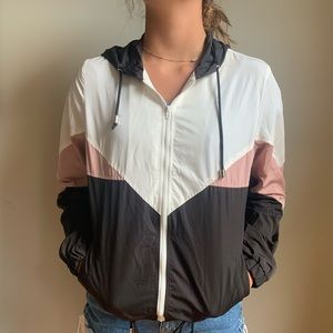 Zip up windbreaker
